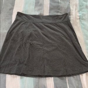 NWOT Grey pull-on skirt